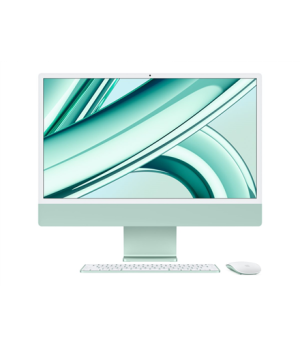 Apple iMac 24” 4.5K Retina, Apple  M3 8C CPU, 10C GPU/8GB/256GB SSD/Green/INT | Apple