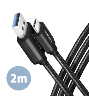 AXAGON Data and charging cable | BUCM3-AM20AB | USB Type-C to USB Type-A