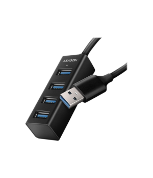 AXAGON Miniature metal four-port USB 3.2 Gen 1 hub | HUE-M1A