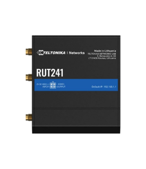 LTE Router | RUT241 | 802.11n | 10/100 Mbit/s | Ethernet LAN (RJ-45) ports 2 | Mesh Support No | MU-MiMO No | 2G/3G/4G | Antenna