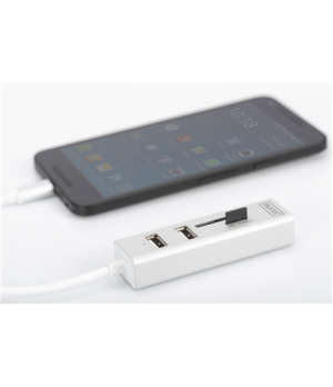 Digitus USB Type-C OTG 3-Port HUB and Card Reader | DA-70243