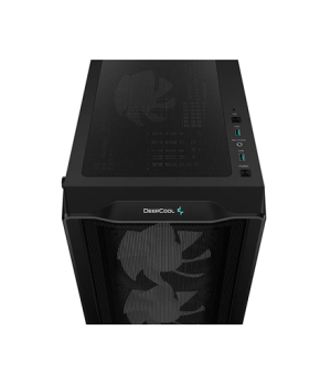 Deepcool CC560 MESH V2 | Black | Mid Tower | Power supply included No | ATX PS2