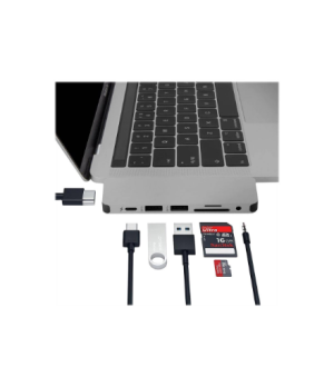 Hyper | HyperDrive USB-C 7-in-1 Laptop Form-Fit Hub