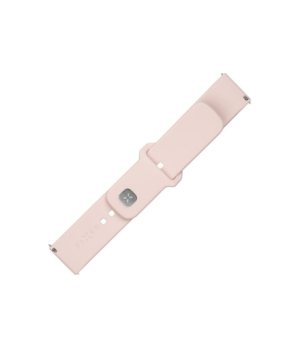 Fixed | Sporty Strap Set with Quick Release 20mm for Smartwatch | 160-235 mm | Pink | Silicone