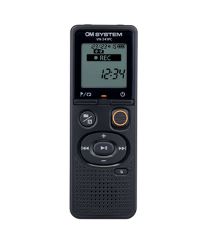 Olympus | Digital Voice Recorder (OM branded) | VN-541PC | Black | Segment display 1.39' | WMA