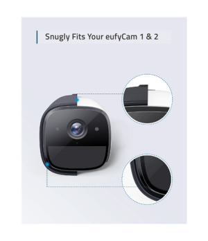 Anker Eufy | 2 Set Silicone Skins In Black | For EufyCam & EufyCam 2