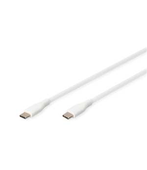 Digitus Silicone Connection Cable | AK-300341-010-W | USB-C to USB-C