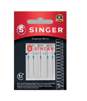 Singer Leather Needle 90/14 5PK, 5 pcs