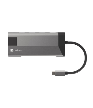 Natec | USB-C Multiport Adapter | NMP-1690 | Grey | USB Type-C | 0.15 m