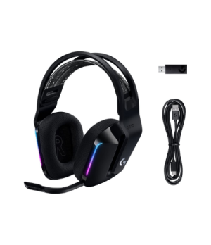 Logitech | Gaming Headset | G G733 | Wireless | Over-Ear | Noise canceling | Wireless | Black