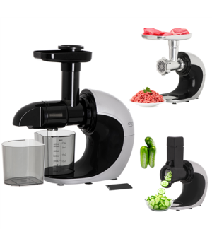 Adler | Slow-speed juicer 3in1 - Meat mincer, Juicer, Vegetable grater | AD 4131 | Type  Slow Juicer | Stainless Steel | 150 W |