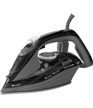 Gorenje | SIH2600BKG | Steam Iron | Steam Iron | 2600 W | Water tank capacity 350 ml | Continuous steam 30 g/min | Steam boost p