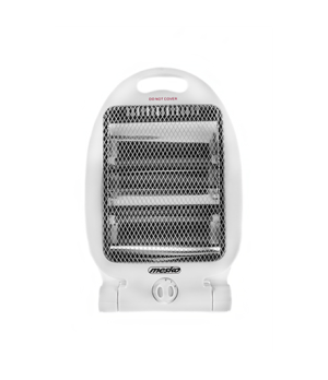 Mesko | Heater | MS 7710 | Halogen Heater | 800 W | Number of power levels 2 | White