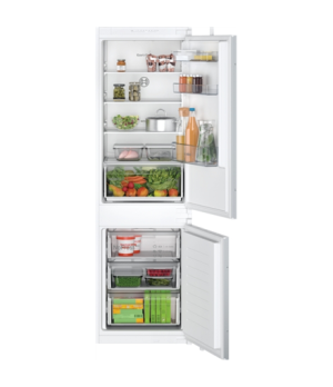 Bosch | Refrigerator | KIN86NSE0 | Energy efficiency class E | Built-in | Combi | Height 177.2 cm | No Frost system | Fridge net