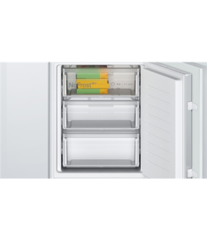 Bosch | Refrigerator | KIN86NSE0 | Energy efficiency class E | Built-in | Combi | Height 177.2 cm | No Frost system | Fridge net