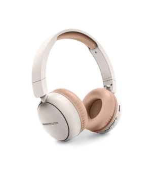 Energy Sistem | Wireless Headphones with FM radio | Radio Color | Bluetooth | Over-Ear | Microphone | Wireless | Cream