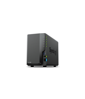 Synology | Tower NAS | DS224+ | up to 2 HDD/SSD | Intel Celeron | J4125 | Processor frequency 2.0 GHz | 2 GB | DDR4