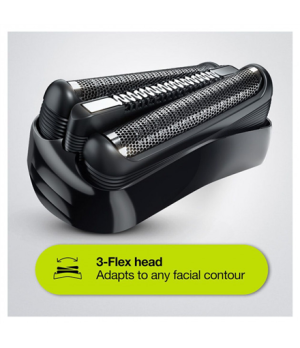 Braun | Shaver | 300s | Operating time (max) 30 min | Black/Green