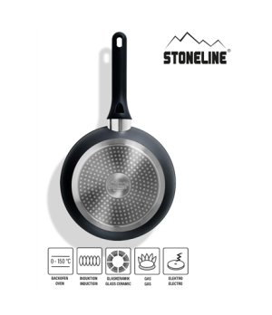 Stoneline | Cookware Set | 22212 | Set | Diameter 18/20/24 cm | Suitable for induction hob | Lid included | Fixed handle | Rose 