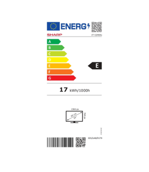 Sharp 24EA3E 24” (61cm) HD Ready LED TV Sharp LED TV 24EA3E 24” (61 cm) HD 1366 x 768 DVB-T/T2/C/S/S2