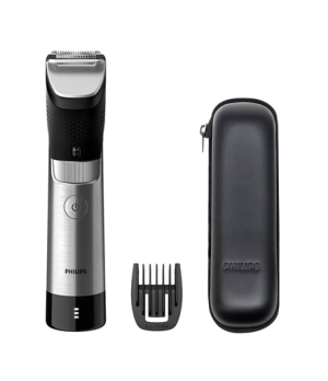 Philips | Beard Trimmer | BT9810/15 | Cordless and corded | Number of length steps 30 | Step precise 0.4 mm | Black/Silver