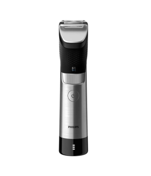 Philips | Beard Trimmer | BT9810/15 | Cordless and corded | Number of length steps 30 | Step precise 0.4 mm | Black/Silver