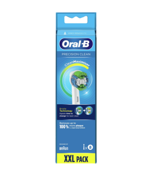 Oral-B | EB20-8 Refill Precision Clean | Replaceable toothbrush heads with CleanMaximiser technology | Heads | For adults | Numb