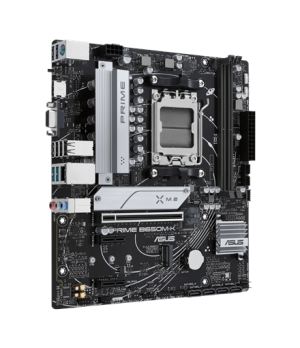 Asus | PRIME B650M-K | Processor family AMD | Processor socket AM5 | DDR5 | Supported hard disk drive interfaces SATA, M.2 | Num