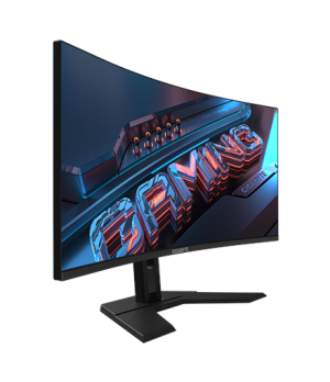 Gigabyte | Gaming Monitor | GS34WQC EU1 | 34 " | VA | 135 Hz | 1 ms | HDMI ports quantity 2 | Black