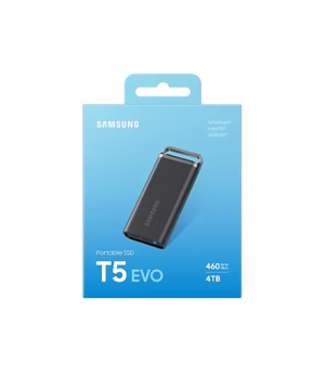 Portable SSD | T5 EVO | 4000 GB | N/A " | USB 3.2 Gen 1 | Black