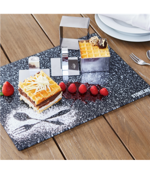 Stoneline Glass Cutting Board Set, Non-Slip, 2 pcs Stoneline