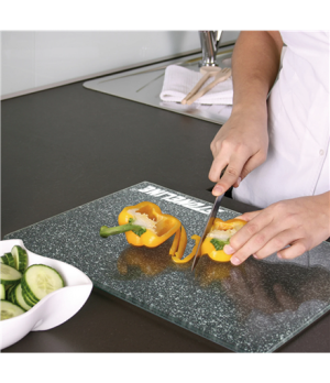 Stoneline Glass Cutting Board Set, Non-Slip, 2 pcs Stoneline