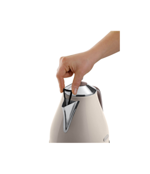 Delonghi | KBOV 2001.BG | Standard kettle | 2000 W | 1.7 L | Stainless steel | 360° rotational base | Beige