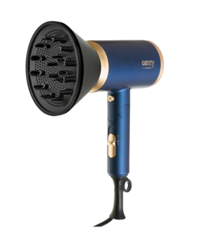 Camry | Hair Dryer | CR 2268 | 1800 W | Number of temperature settings 2 | Ionic function | Diffuser nozzle | Blue/Gold