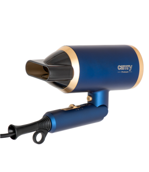 Camry | Hair Dryer | CR 2268 | 1800 W | Number of temperature settings 2 | Ionic function | Diffuser nozzle | Blue/Gold