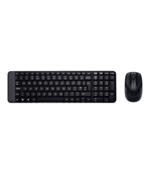 Logitech Combo Wireless Keyboard and Mouse MK220 Keyboard and Mouse Wireless Mouse included US N/A Black