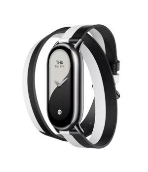 Xiaomi | Smart Band 8 Double | Black/White | PU coated leather | Total length: 140-180mm