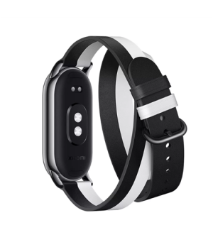 Xiaomi | Smart Band 8 Double | Black/White | PU coated leather | Total length: 140-180mm