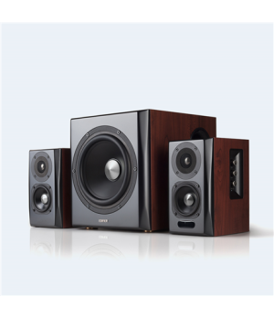 Edifier | S350DB | Old School Style Modern Sound Bluetooth Speaker | Dark Brown/Black | Bluetooth | Ω | dB | 150 W | Wireless co