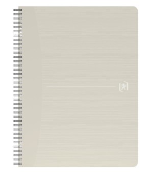 Perdirbtas sąsiuvinis su spirale OXFORD Rec’Up, A4, 90 lapų, 90 gsm, langeliais