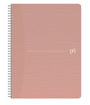 Perdirbtas sąsiuvinis su spirale OXFORD Rec’Up, A4, 50 lapų, 90 gsm, langeliais