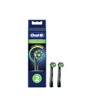 Oral-B | EB50BK-2 Refill Cross Action | Replaceable Toothbrush Heads | Heads | For adults | Number of brush heads included 2 | N