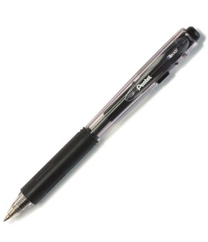 Automatinis tušinukas PENTEL BK437, 0.7 mm., juoda