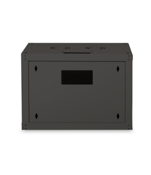 Digitus | Wall Mounting Cabinet | DN-19 07-U-SW | Black | IP protection class: IP20 Front door: Glass door, single opening Cabin