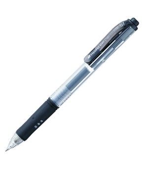 Automatinis rašiklis PENTEL HYBRID GEL GRIP K157, 0,7 mm., juoda