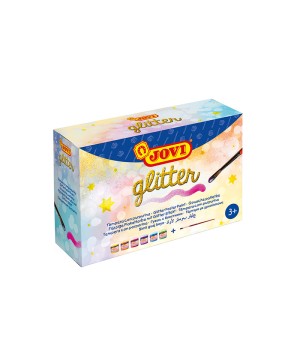 Blizgūs dažai JOVI GLITTER, 35 ml, 4 spalvos