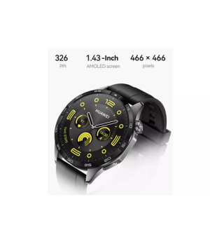 GT 4 | Smart watch | GPS (satellite) | AMOLED | 46mm | Waterproof | Black