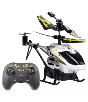 SILVERLIT Radio Control Helicopter Sky Bombus Thanks to the 3-channel control and auto hovering technology, the Sky Bombus can b