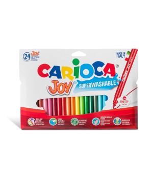 Flomasteriai CARIOCA JOY, 24 vnt.