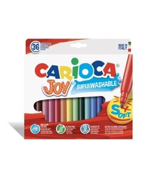 Flomasteriai CARIOCA JOY, 36 vnt.